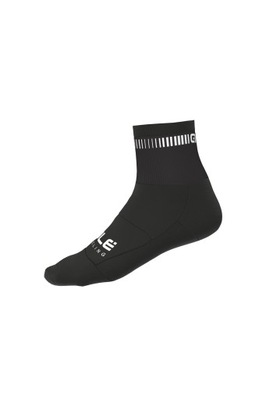 Skarpetki rowerowe Alé Cycling Logo Czarno-Biały 40-43