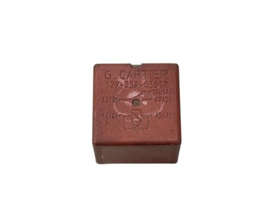 Renault реле 03612 оригінал червоний g.cartier фото №1