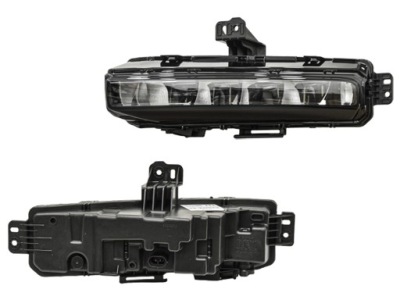 Jeep grand cherokee 2021- противотуманная фара левая 68376847ab фото №1