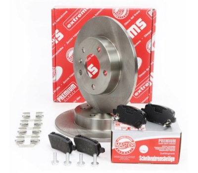 Тормозные диски тормозные колодки задняя opel astra g/h meriva corsa c фото №1