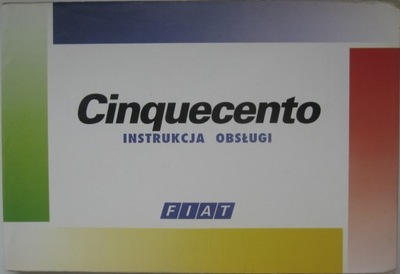 FIAT Cinquecento instrukcja obsługi Fiat CQ PL