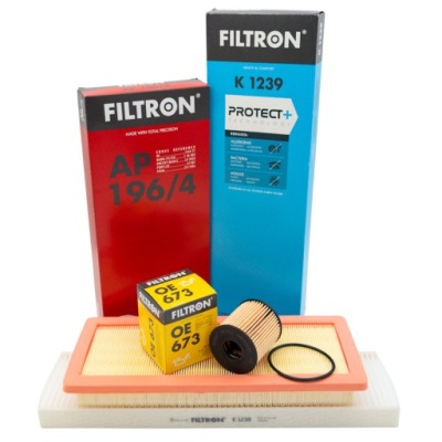 КОМПЛЕКТ ФІЛЬТРІВ МІНІ COOPER S R55 R56 R57 R58 R59 R60 R61 1.6 FILTRON X3 