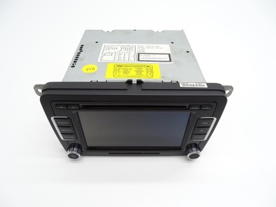 Радіо cd радіопрогравач 1k0035195aa vw tiguan passat b6 cc golf scirocco фото №1