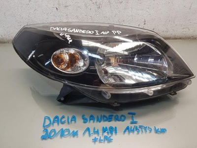Лампа правая передняя перед dacia sandero i фото №1