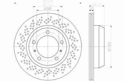 Textar 92165303 диск гальмівна фото №1