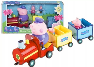 TM Toys Świnka Peppa Pociąg Dziadka Peppy 05034