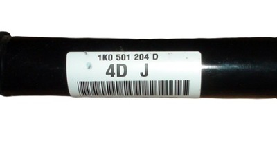 Приводной вал задняя правая dułga 1k0501204d 4x4 фото №1