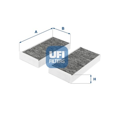 FILTR, VENTILACIÓN PRZESTRZENI PASAZERSKIEJ UFI 54.279.00  