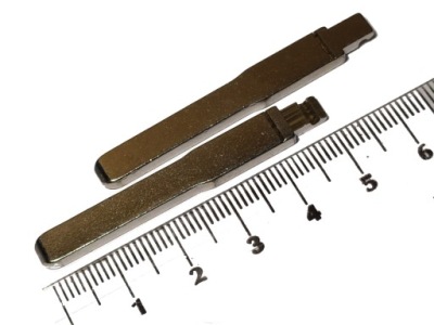 Жало ключа ford hu101 do orginalnego ключа фото №1