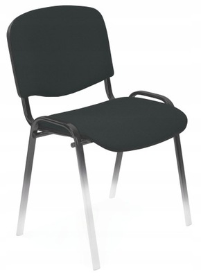 Krzesło Iso Black Czarne C-11