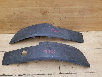 Молдинг бампера перед 2szt комплект renault megane ii фото №1
