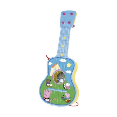 Gitara Dziecięca Reig Niebieski Peppa Pig