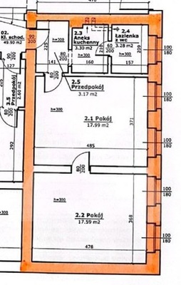 Mieszkanie, Bydgoszcz, Okole, 47 m²