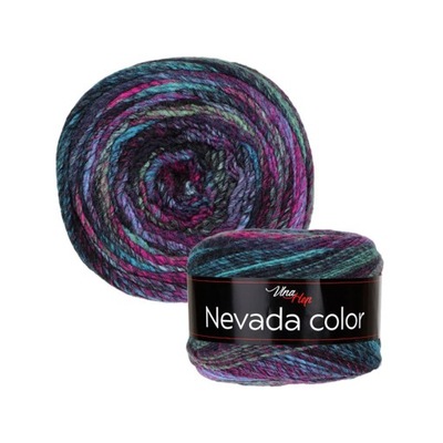 Włóczka Vlna-Hep Nevada color 6302 fioletowo-niebieski