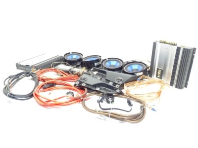 Аудіосистема bose комплект динаміки підсилювачі mercedes w220 фото №1