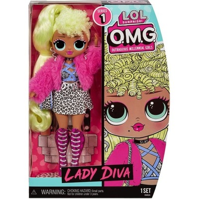 Lalka L.O.L. Surprise O.M.g Core Doll S1 Lady Diva