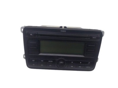Радио заводской cd skoda fabia ii 1.6 5j0035151a фото №1