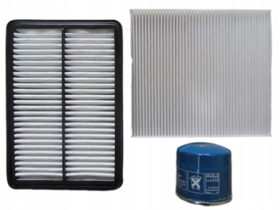 Kia sportage ii 04-07 2.0 2.7 фильтры набор фото №1