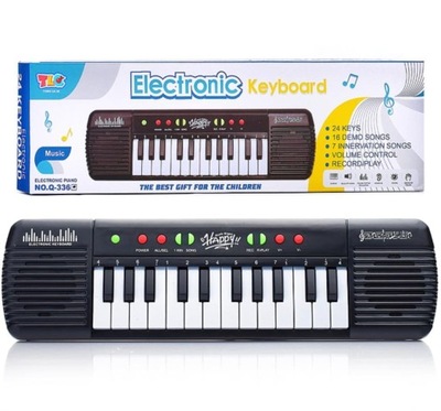 KEYBOARD DLA DZIECI PIANINO ORGANY INTRUMENT .mikrofon