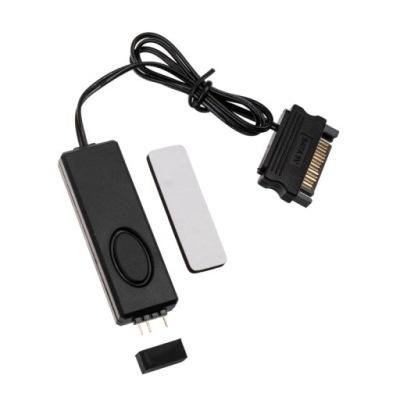 KONTROLER OŚWIETLENIA JONSBO RC01 CONTROLLER, ARGB CZARNY