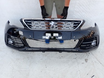 Peugeot 308 ii 2 lift 17- бампер перед 4xpdc фото №1