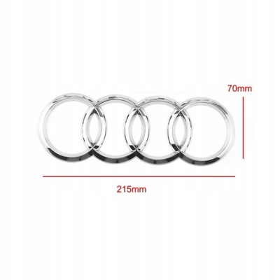 AUDI EMBLEMA LOGOTIPO INSIGNIA AL PARTE TRASERA A6 Q7  