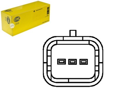 Hella 6pu 009 121-381 датчик, положение вала распределительного вала фото №1