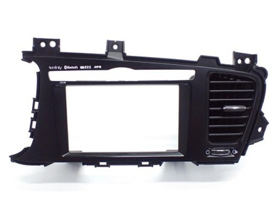 Панель рамка панели консоли радио навигации решётка europa kia optima iii 12r фото №1