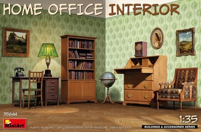 Home Office Interior 1:35 MiniArt 35644