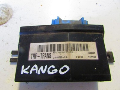 Блок управления, модуль renault kangoo фото №1