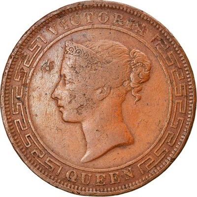 Moneta, Cejlon, Victoria, 5 Cents, 1892, EF(40-45)