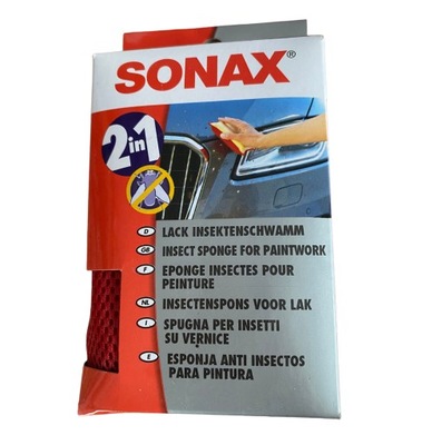 SONAX Gąbka do usuwania owadów i zaparowanych szyb