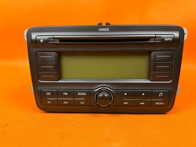 RADIO OTWARZACZ CD SKODA ROOMSTER FABIA RAPID 5J0035161  