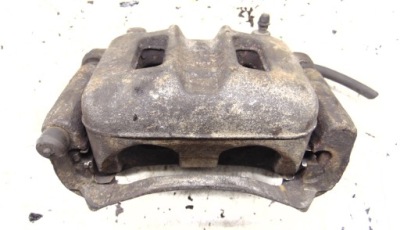 Суппорт тормозной правый перед mitsubishi pajero iv фото №1