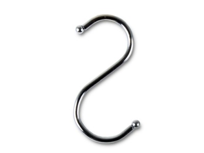 ZAWIESZKA ZAWIESZKI HAK HACZYK NA KRATĘ CHROM 2SZT