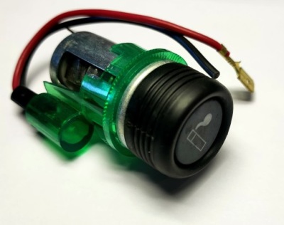 Gazelo прикуриватель fiat/renault eneelo зелёный фото №1