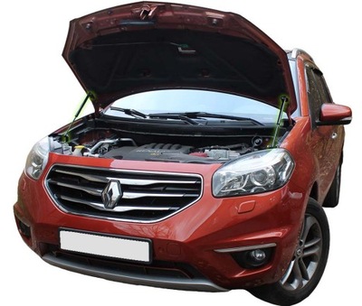 Амортизаторы пружины газовые капот renault koleos i фото №1
