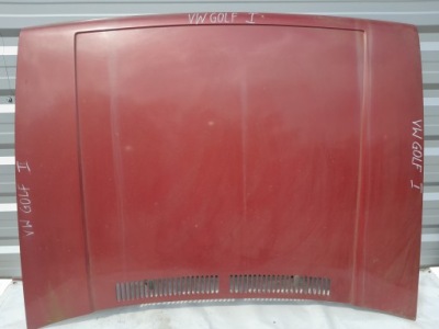 Капот крышка двигателя vw golf 2 фото №1