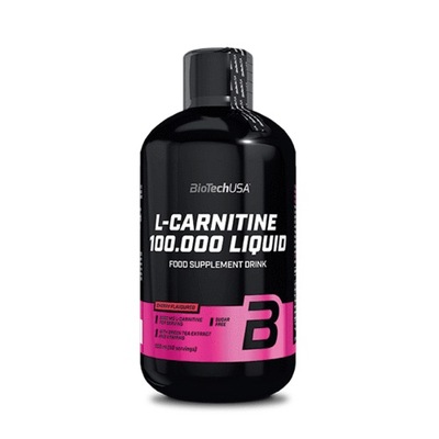 Biotech L-Carnitine 1000000 LIQUID 500ml KARNITYNA