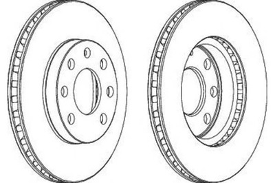 Ferodo тормозные диски тормозные 2szt chevrolet spark daewo фото №1