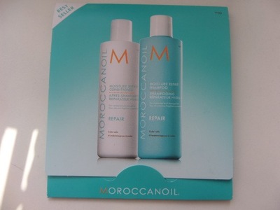 Moroccanoil Repair zestaw szampon + odżywka 2x10ml