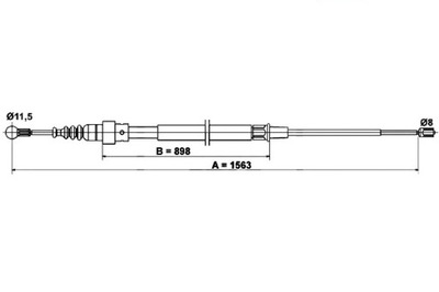 LYNAS STABDŽIO RANKINIO VW TOURAN 1.2-2.0D 02.03-05 