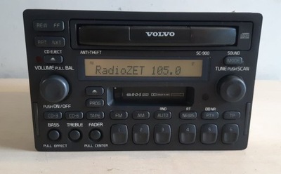 RADIO CD VOLVO SC-900 V40 V70 850 940 XC70 + ZNANY CÓDIGO  
