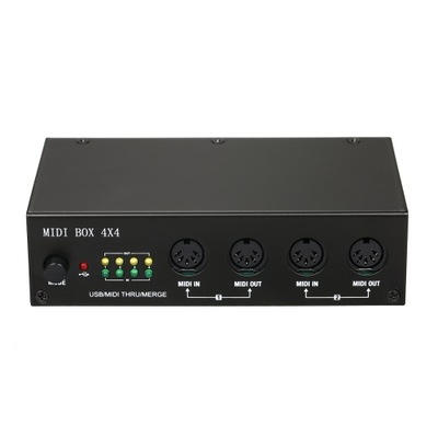 UM4X4 USB MIDI Interface 4 IN /4 Out 64 MIDI