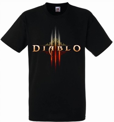 DIABLO T-Shirt Koszulka 15 WZORÓW L