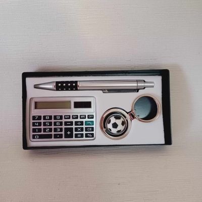 Długopis brelok kalkulator zestaw prezentowy