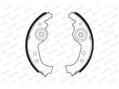 315300_c гальмівна колодка гальмівна pasuje do: abarth ritmo фото №1