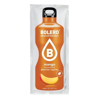 Bolero Drink Mango 9g. Napój o smaku mango