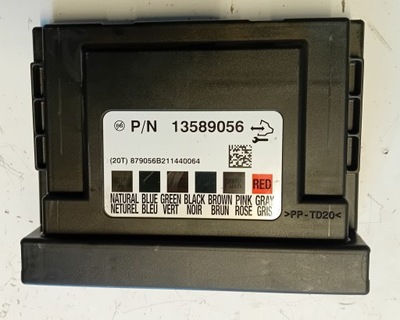 Модуль комфорта opel astra j 13589056 фото №1