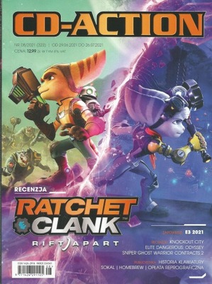 8/2021 CD-ACTION Ratchet CLANK Rift Japar